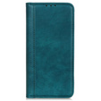 Чехол до Samsung Galaxy M13 4G, Wallet Litchi Leather, зелёный