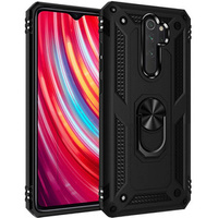 Бронированный Чехол до Xiaomi Redmi Note 8 Pro, Nox Case Ring, чёрный