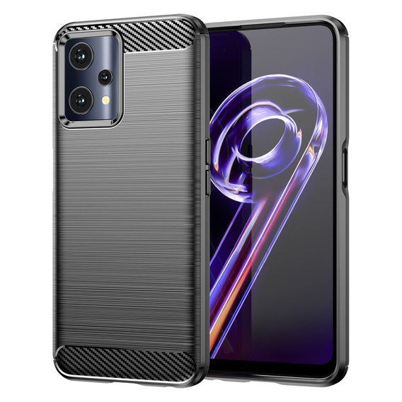 Чoхол до Realme 9 Pro / OnePlus Nord CE 2 Lite 5G, Carbon, чорний