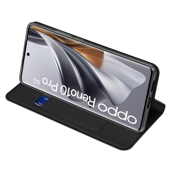 Чехол Dux Ducis до Oppo Reno 10 / 10 Pro, Skinpro, чёрный