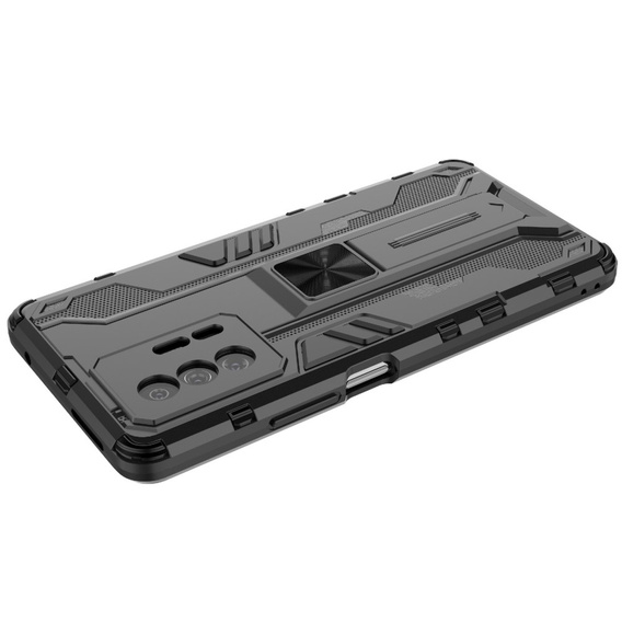 Чoхол до Xiaomi 11T / 11T Pro, Military kickstand, чорний