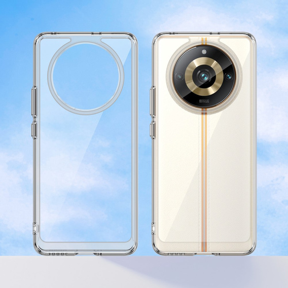 Чехол до Realme 11 Pro 5G / 11 Pro+ 5G, Fusion Hybrid, прозрачный