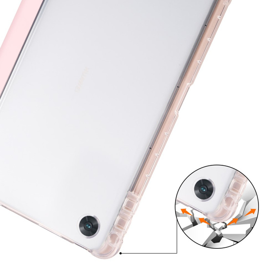 Чохол для Oppo Pad Air, Smartcase Hybrid, з місцем для стилуса, рожевий