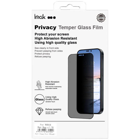 IMAK Privacy Tempered Glass для Samsung Galaxy S24