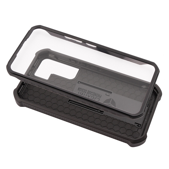 Бронированный чехол для Samsung Galaxy S22, Dexnor Full Body, чёрный