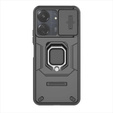 Чехол для Xiaomi Redmi 13C / Poco C65, KickStand Camera Lens, чёрный