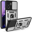 Чехол NOX Camera Slide Xiaomi Redmi 12, CamShield Slide, серебро