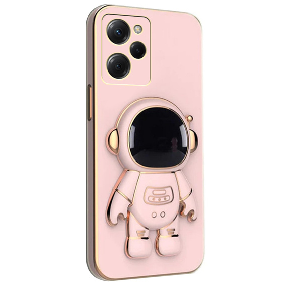 Чoхол до Xiaomi Poco X5 Pro 5G, Astronaut, рожевий rose gold