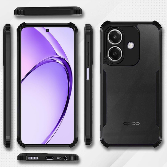 Чoхол до Oppo A40 / Oppo A40m, AntiDrop Hybrid, чорний