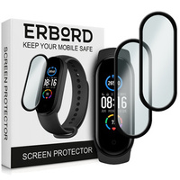 2x Гібридне скло ERBORD для Xiaomi Mi Band 5