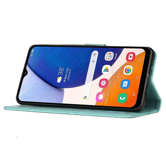 Откидной чехол для Samsung Galaxy A55 5G, Wallet, Butterfly, фиолетовый