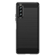 Чехол до Sony Xperia 10 IV, Carbon, чёрный