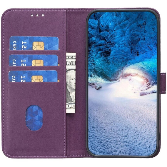 Откидной чехол для Samsung Galaxy A55 5G,BINFEN Wallet, фиолетовый