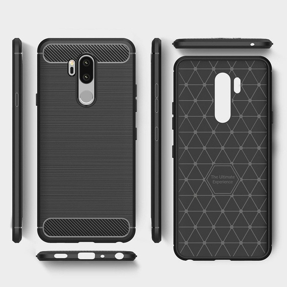 Чoхол до LG G7 ThinQ / G7 Fit, Carbon, чорний