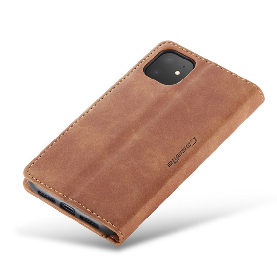 Чехол CASEME для iPhone 11, Leather Wallet Case, зелёный