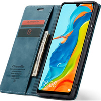 Чехол CASEME для Huawei P30 Lite, Leather Wallet Case, синий