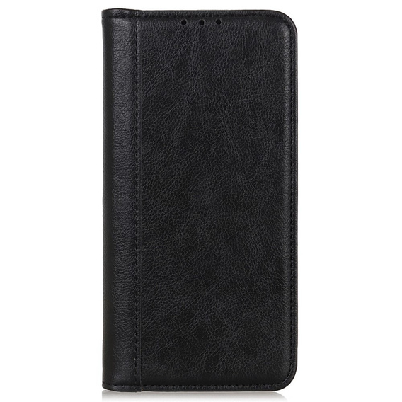 Чехол до Samsung Galaxy M34, Wallet Litchi Leather, чёрный