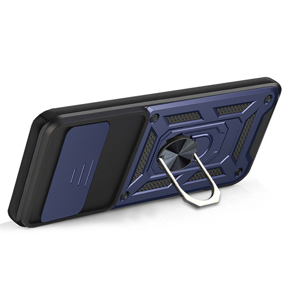 Чехол NOX Camera Slide Realme 11 Pro 5G / 11 Pro+ 5G, CamShield Slide, синий