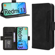 Футляр з клапаном для Xiaomi Redmi 13, Card Slot, чорний