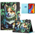 Чохол для Lenovo Tab M11, з клапаном, corgi dog