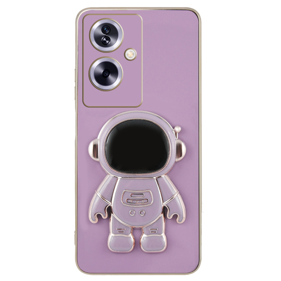 Чехол до Oppo A79 5G, Astronaut, фиолетовый