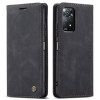 Чохол-сумка для Xiaomi Redmi Note 11 Pro 4G/5G, Leather Wallet Case, чорний