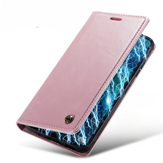 Флип-кейс CASEME для Samsung Galaxy S20 FE / 5G, Waxy Textured, розовый rose gold