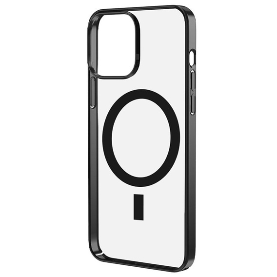 Чехол до iPhone 13 Pro Max, ERBORD Hybrid MagSafe Case, чёрный