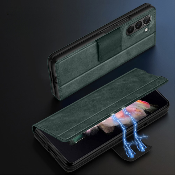 Чохол-книжка для Samsung Galaxy Z Fold5 5G, Wallet, темно-синій 