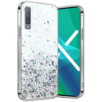 Чoхол до Samsung Galaxy A7 2018, Glittery, прозорий