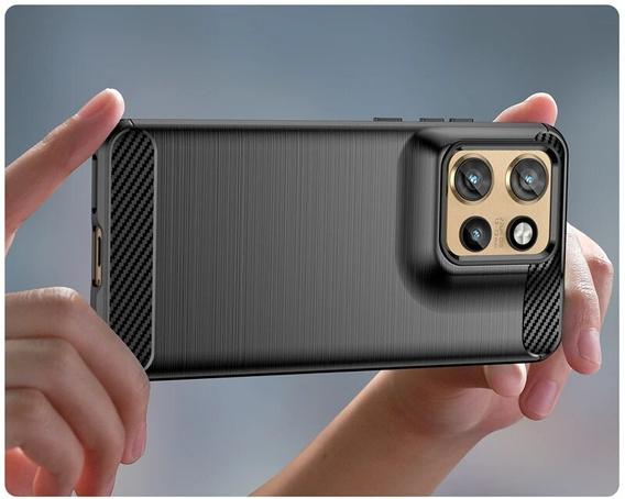 Чехол до Motorola Edge 50 Neo / Motorola ThinkPhone 25, Carbon, чёрный