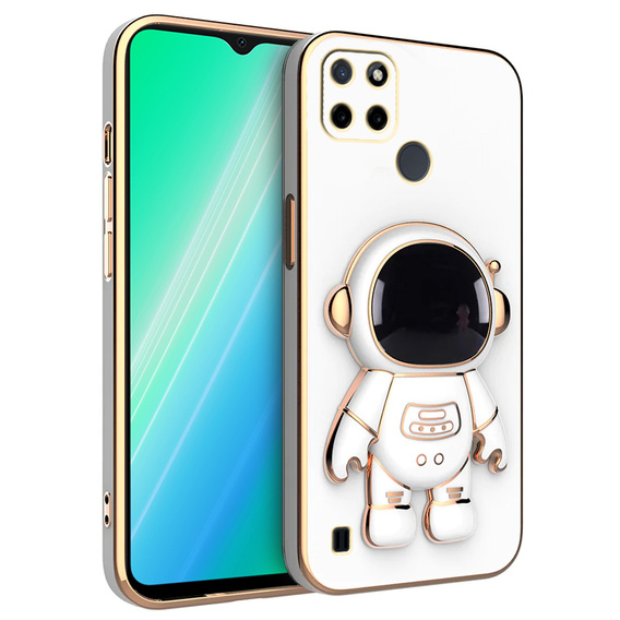 Чoхол до Realme C21Y/C25Y, Astronaut, білий