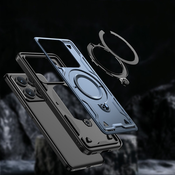 Чехол для Xiaomi 14T Pro, Military MagSafe, синий