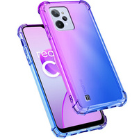 Чехол для Realme C31, Gradient Dropproof, Фиолетовый / синий