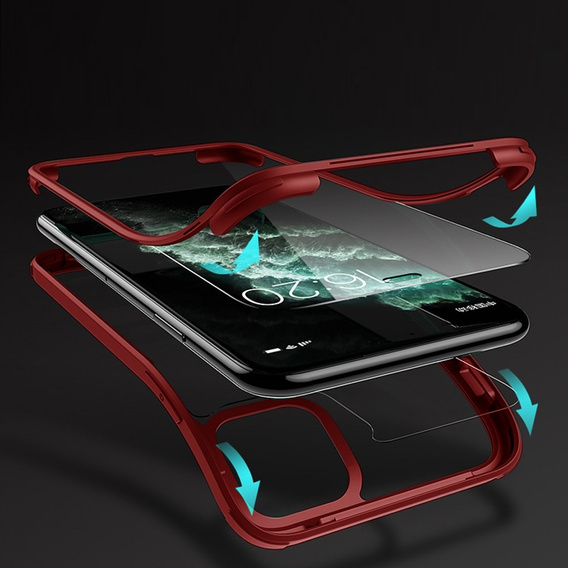 Чехол до iPhone 11 Pro Max, ERBORD Guardian, красный
