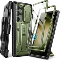 Чохол для Samsung Galaxy S23 Ultra, Tongate MECH Series Clip, зелений