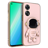 Чехол до Oppo Reno8 T, Astronaut, розовый