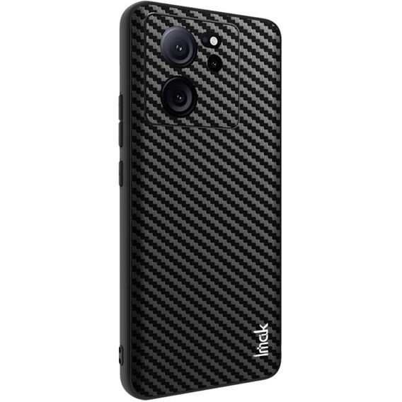 Чехол IMAK до Xiaomi 13T/13T Pro, LX-5 Series, Carbon, чёрный