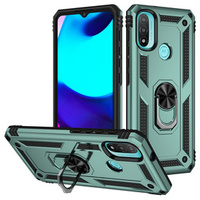 Броньований Чoхол до Motorola Moto E20/E30/E40, Nox Case Ring, зелений