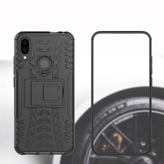 Чехол до Xiaomi Redmi Note 7, Tire Armor, чёрный