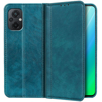 Чохол-фліп для Xiaomi Poco M5 5G, Split Leather, зелений