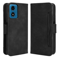 Футляр з клапаном для Motorola Moto G24 / G24 Power / G04, Card Slot, чорний