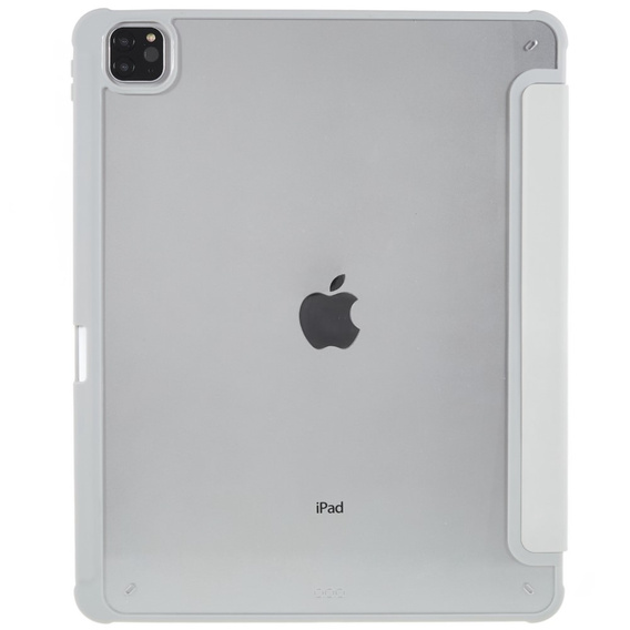 Чехол для iPad Pro 12.9 2020/2021/2022, Smartcase Hybrid, с местом для стилуса, серый