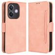 Откидной чехол для Oppo A40 / Oppo A40m, Card Slot, розовый