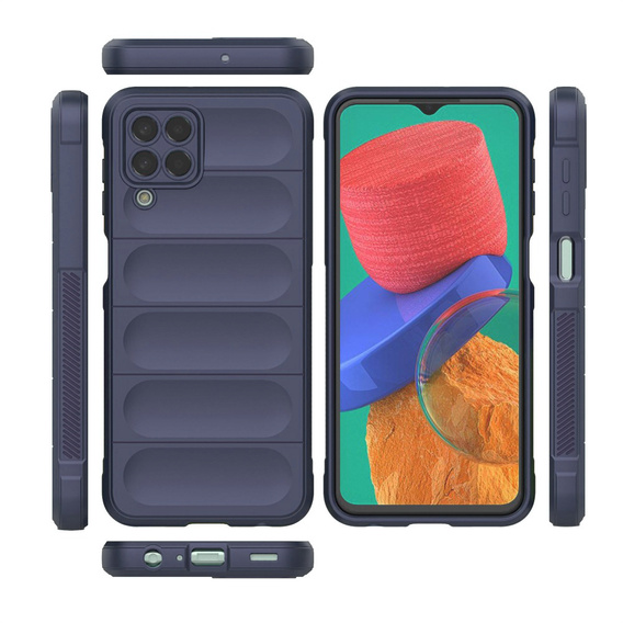 Чoхол до Samsung Galaxy M33 5G, Gaming Shockproof, темно-синій