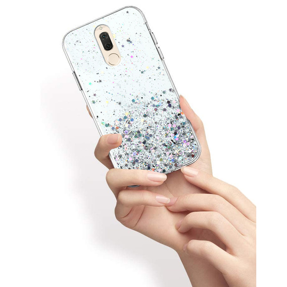 Чoхол до Huawei Mate 10 Lite, Glittery, прозорий