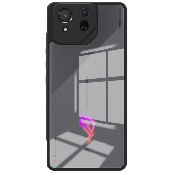 Чехол IMAK для ASUS ROG Phone 8 Pro, UX-9A Series, прозрачный / черный