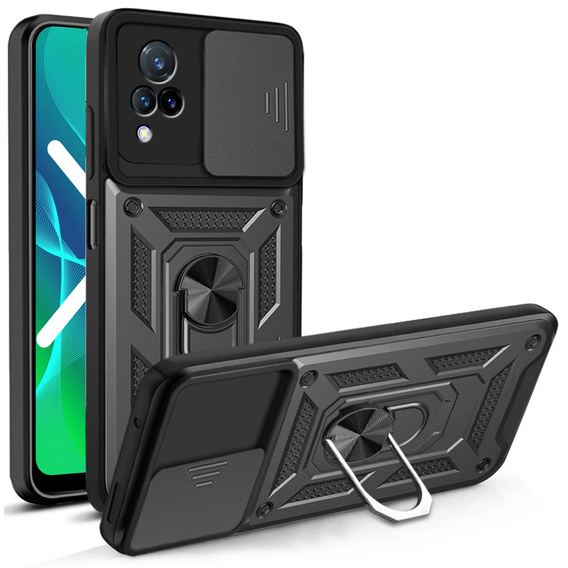 Чохол NOX Camera Slide Vivo V21 5G, CamShield Slide, чорний