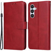 Откидной чехол для Samsung Galaxy A54 5G, Leather Wallet, красный