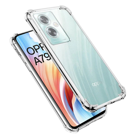 Чoхол до Oppo A79 5G, Dropproof, прозорий